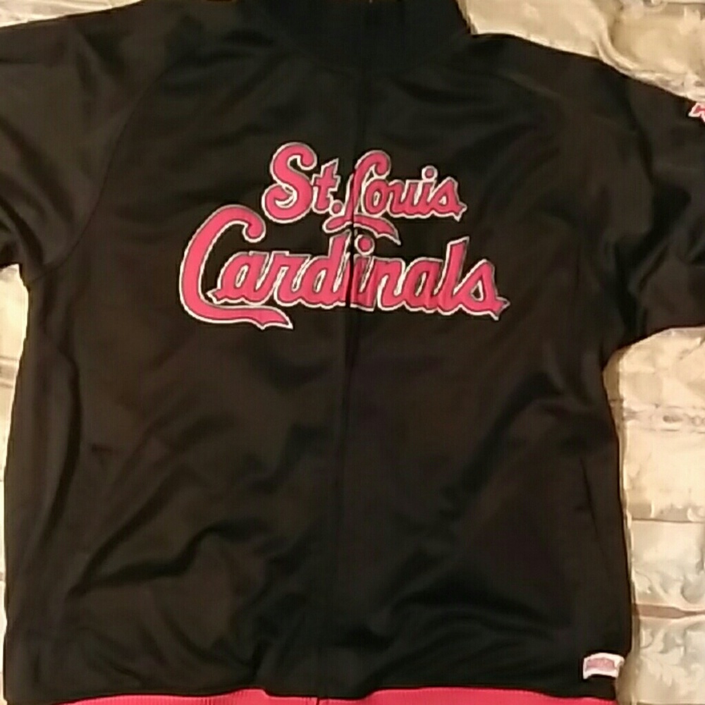 MLB Cardinals track jacket